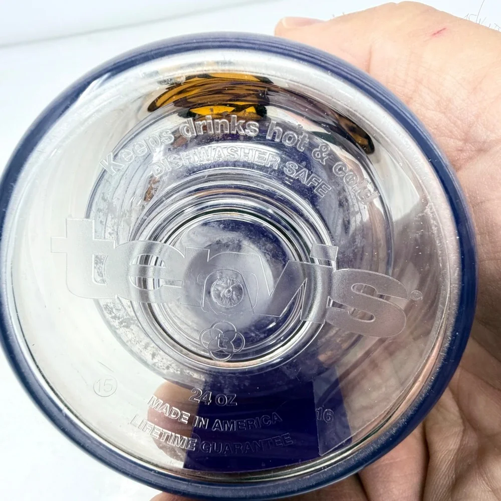 Tervis Tumbler Cup Minnesota Vikings 24oz Purple Gold NFL Insulated Travel Lid‎